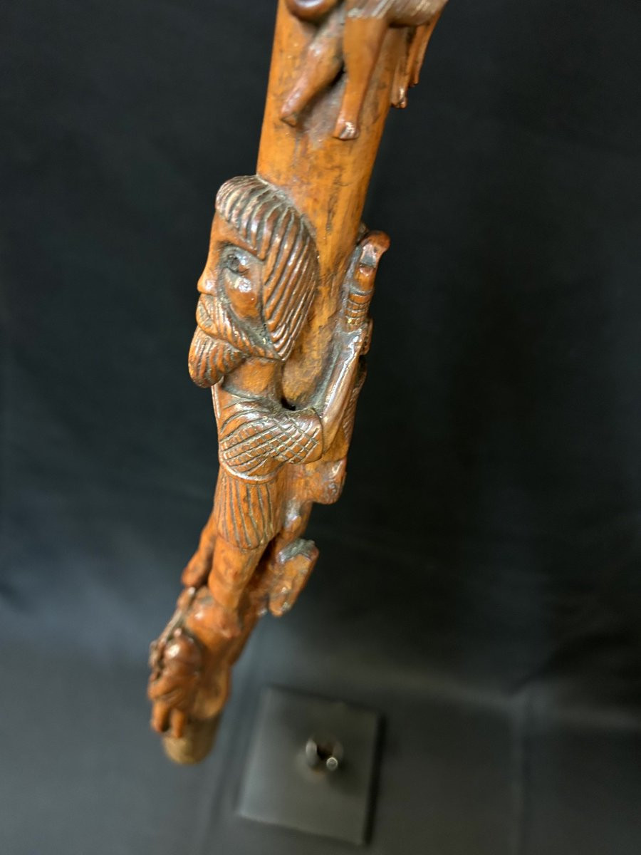 Bastone in legno di bosso -photo-4