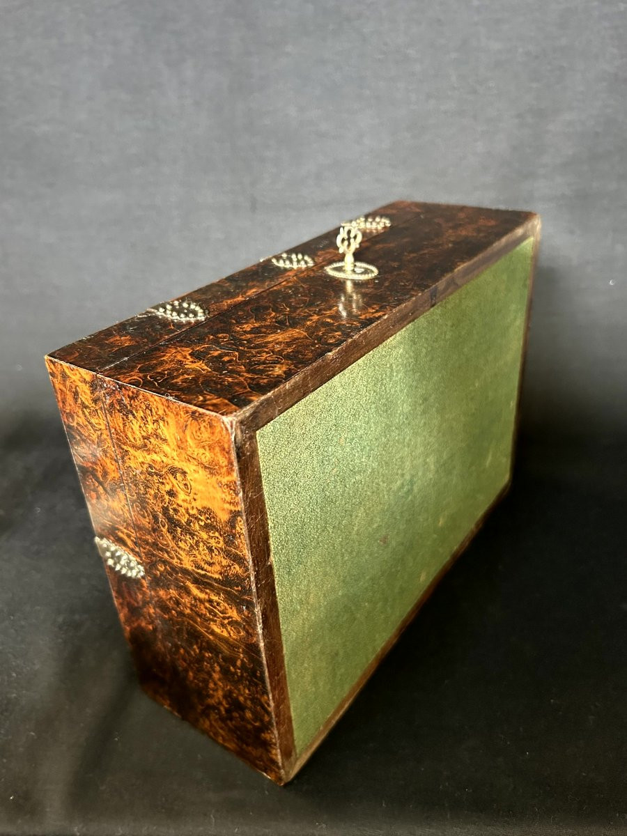 Scatola in legno di radica-photo-4