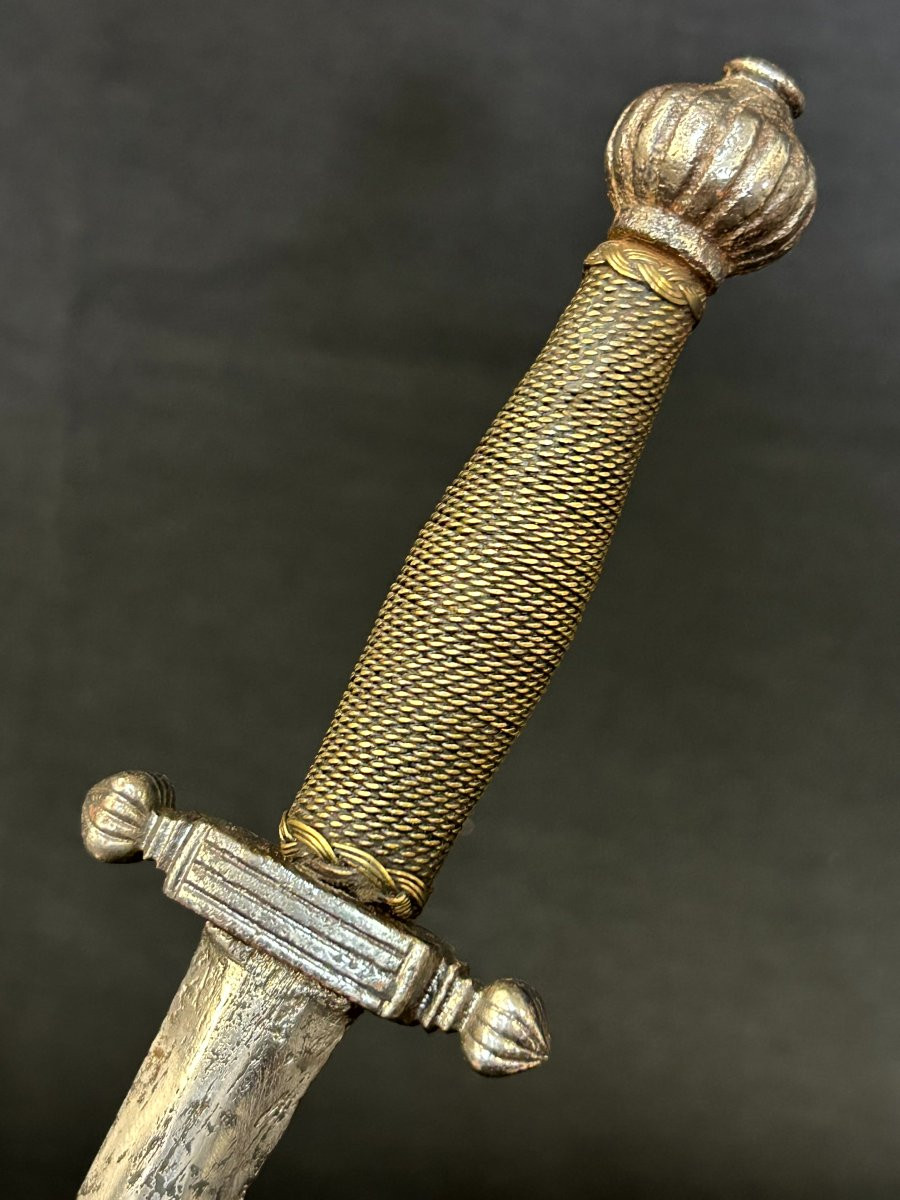 Stiletto in ferro forgiato-photo-3