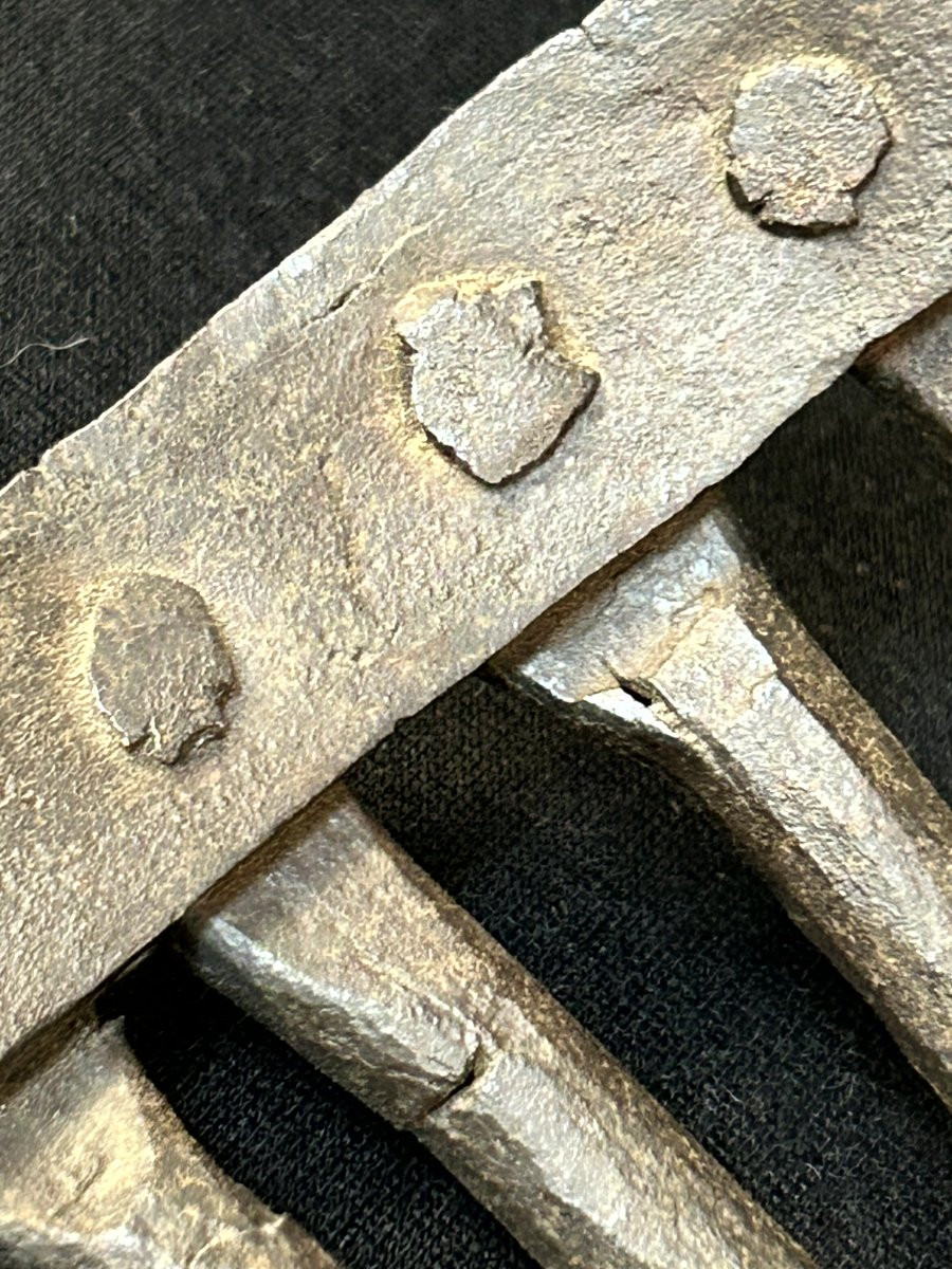 Visiera per elmo in ferro forgiato-photo-6