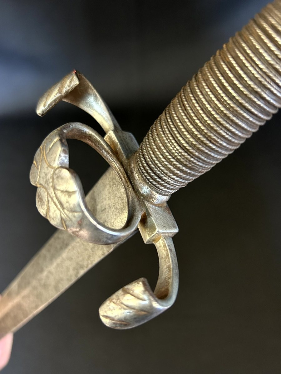 Pugnale in ferro forgiato mano sinistra-photo-3