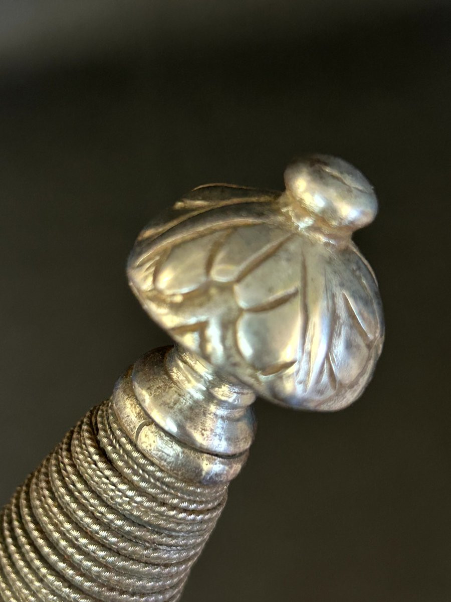 Pugnale in ferro forgiato mano sinistra-photo-5