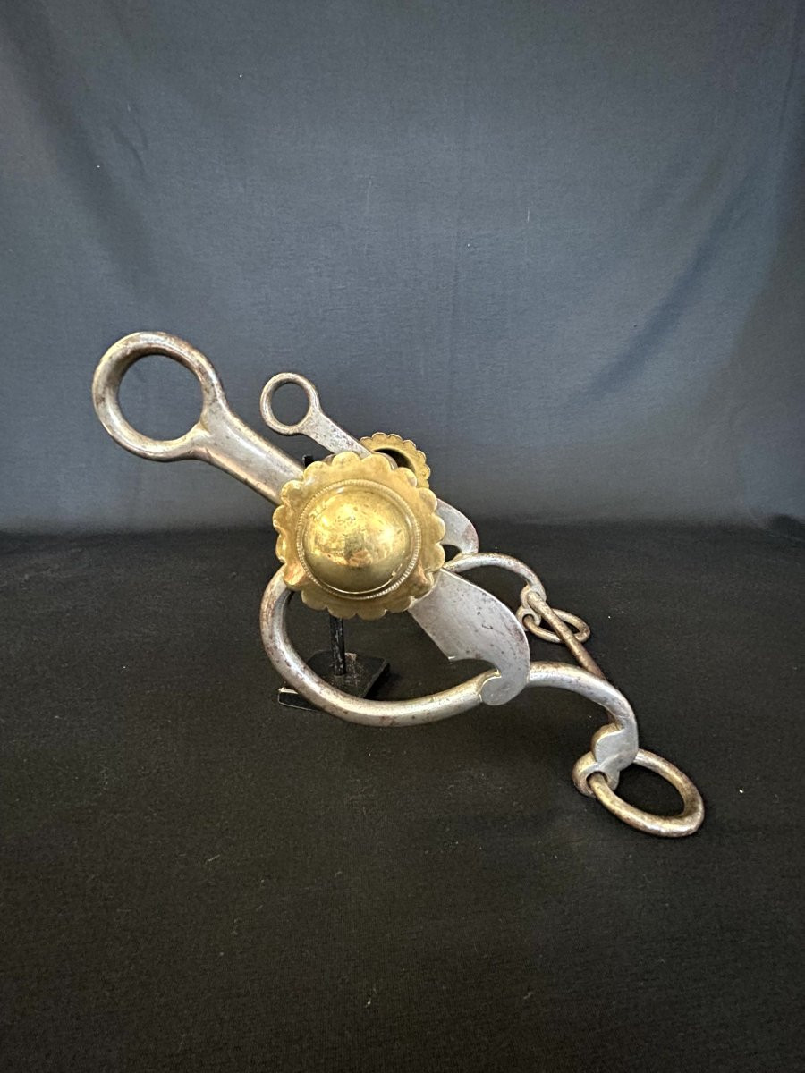 Morso da cavallo in ferro forgiato-photo-2