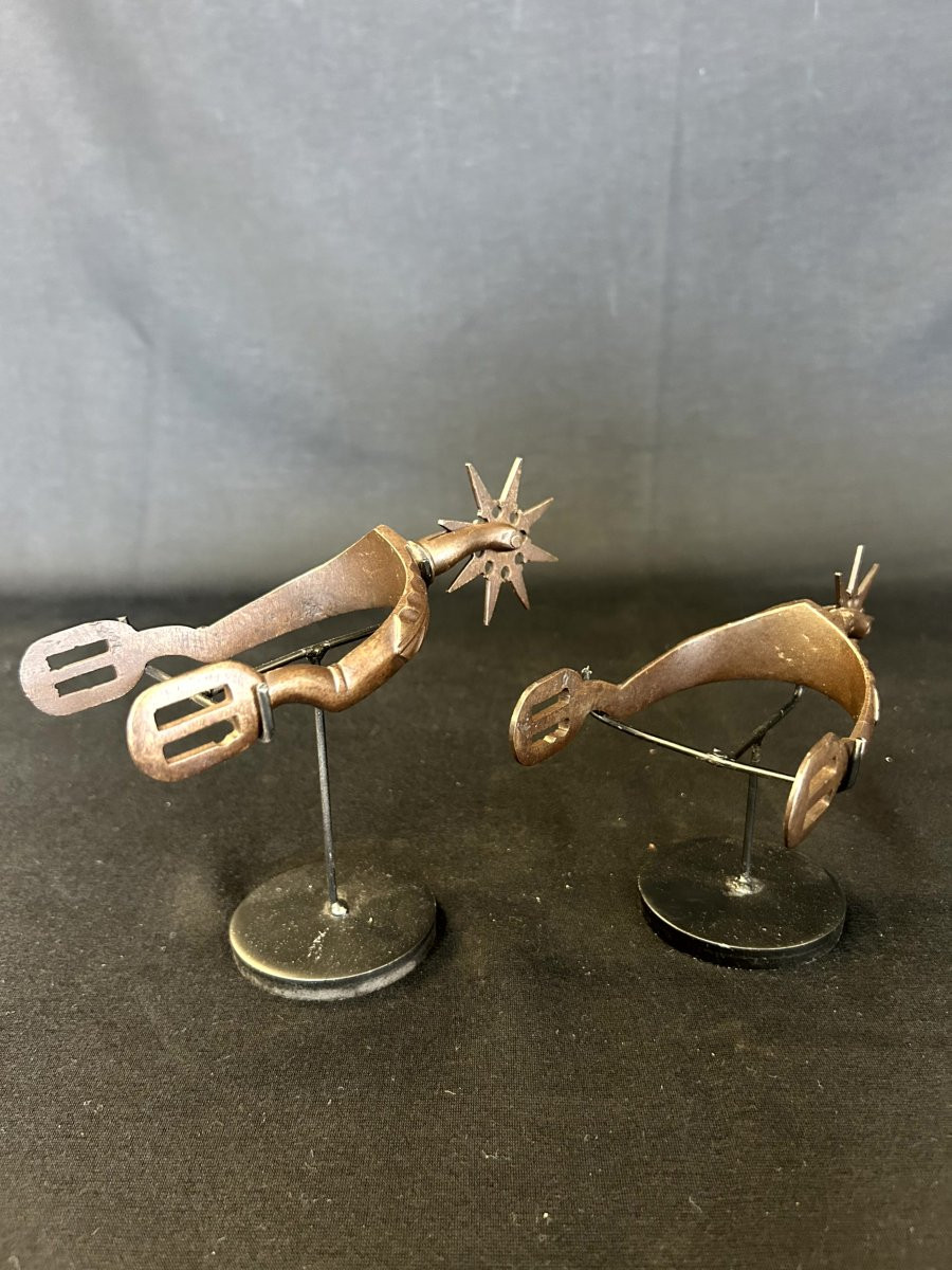 Staffe da cavallo in ferro forgiato-photo-4