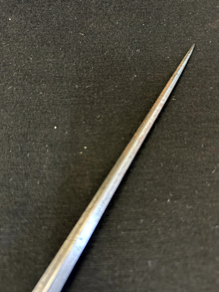 Coltello (a gabbia) in ferro forgiato-photo-3