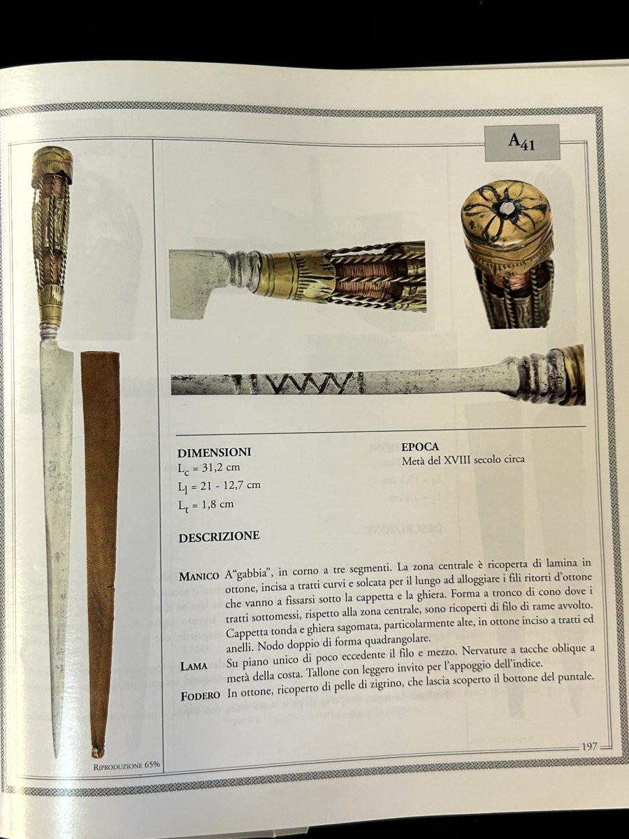 Coltello (a gabbia) in ferro forgiato-photo-4