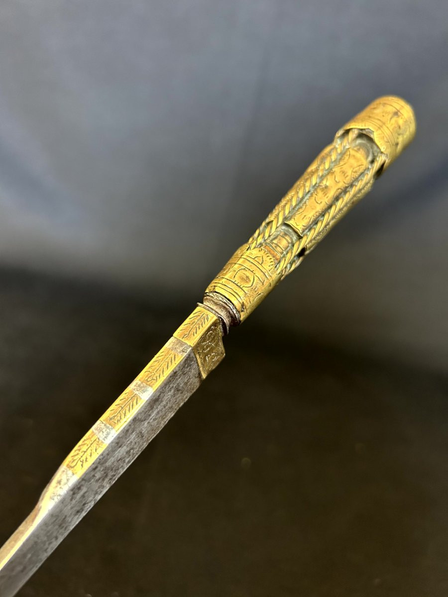 Coltello (a gabbia) in ferro forgiato-photo-5