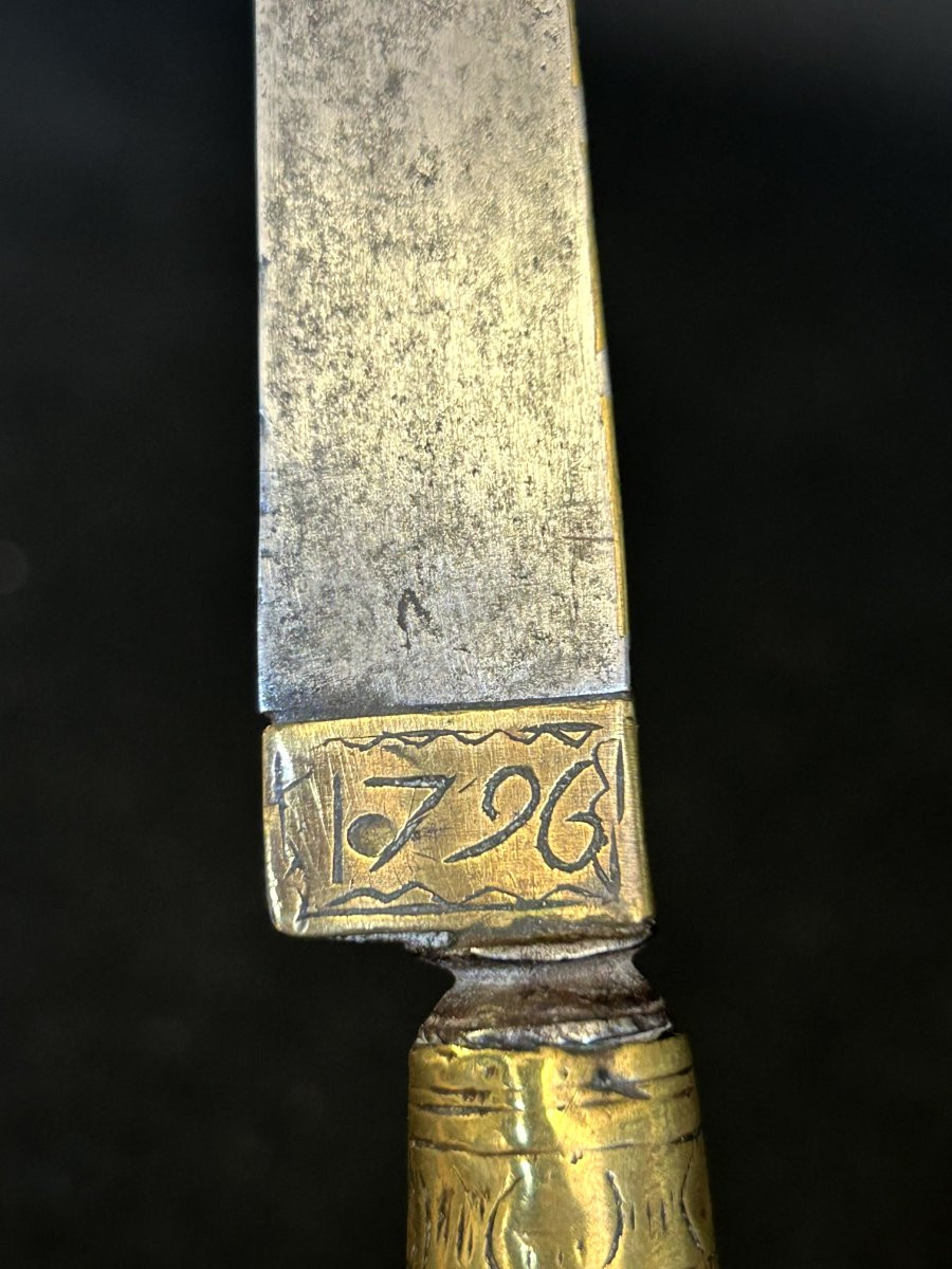 Coltello (a gabbia) in ferro forgiato-photo-6