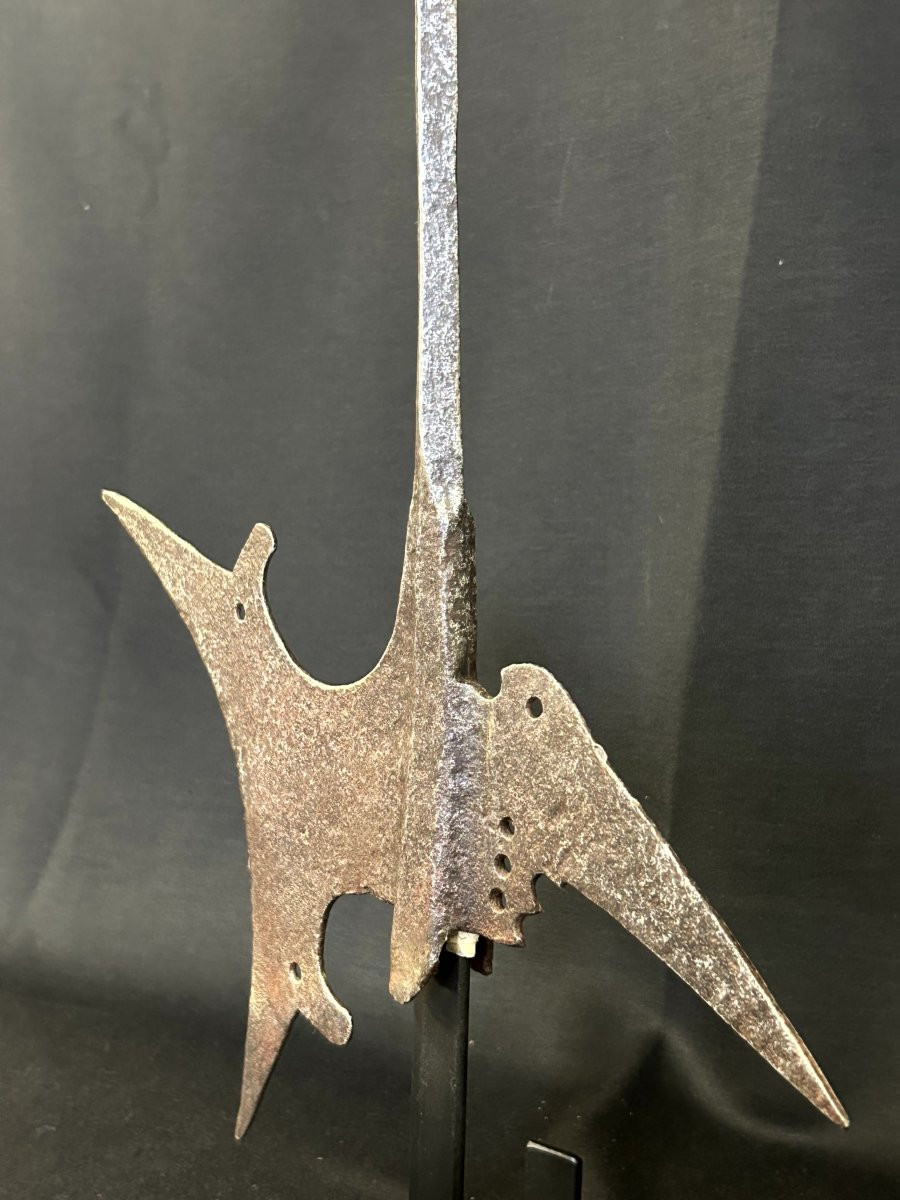 Alabarda in ferro forgiato-photo-1