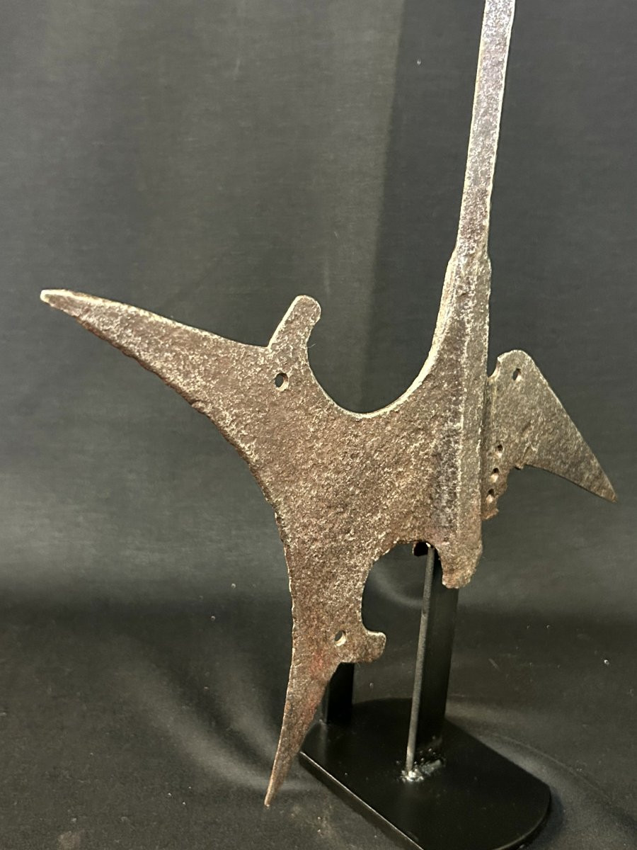 Alabarda in ferro forgiato-photo-2