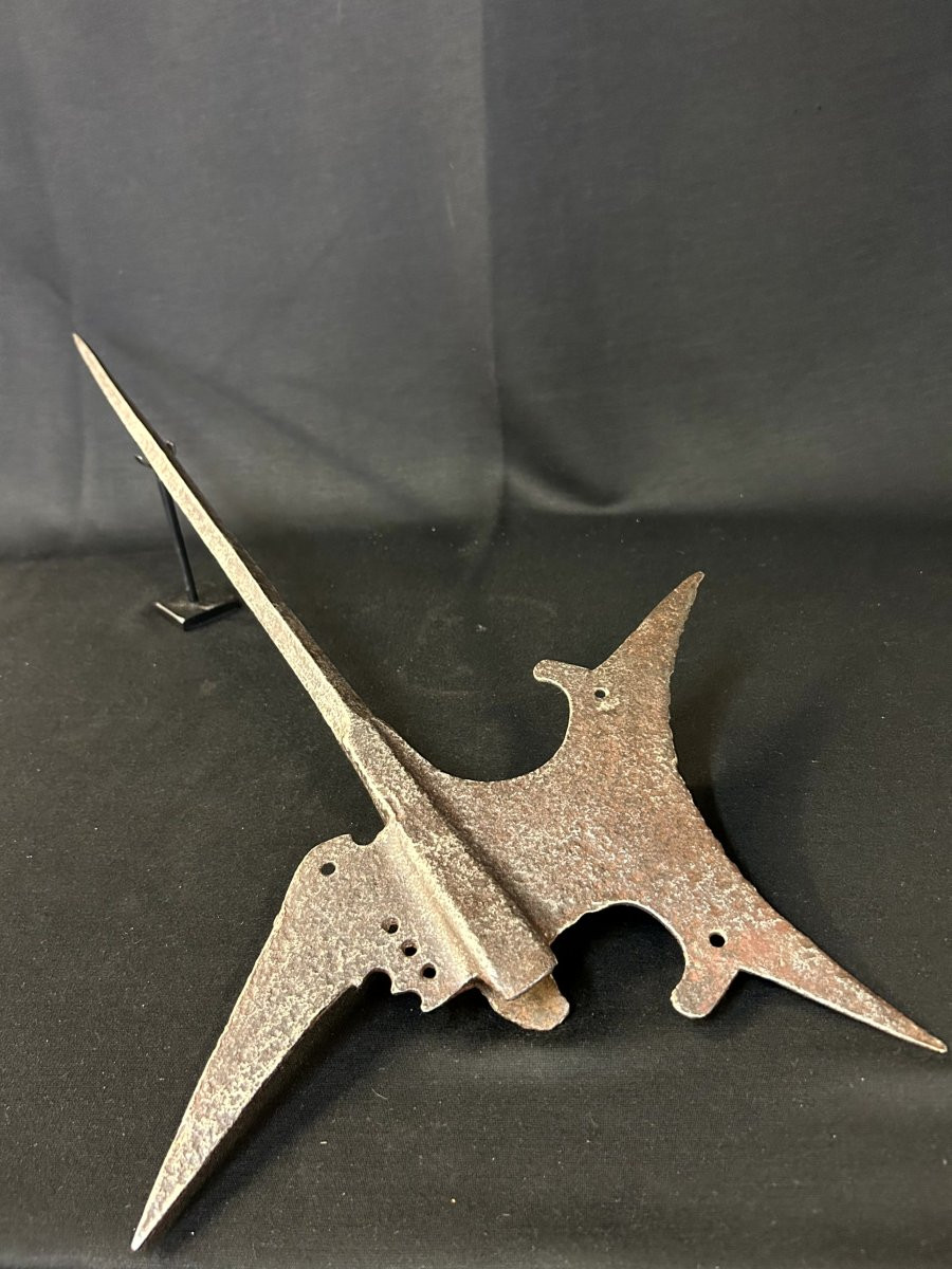 Alabarda in ferro forgiato-photo-3