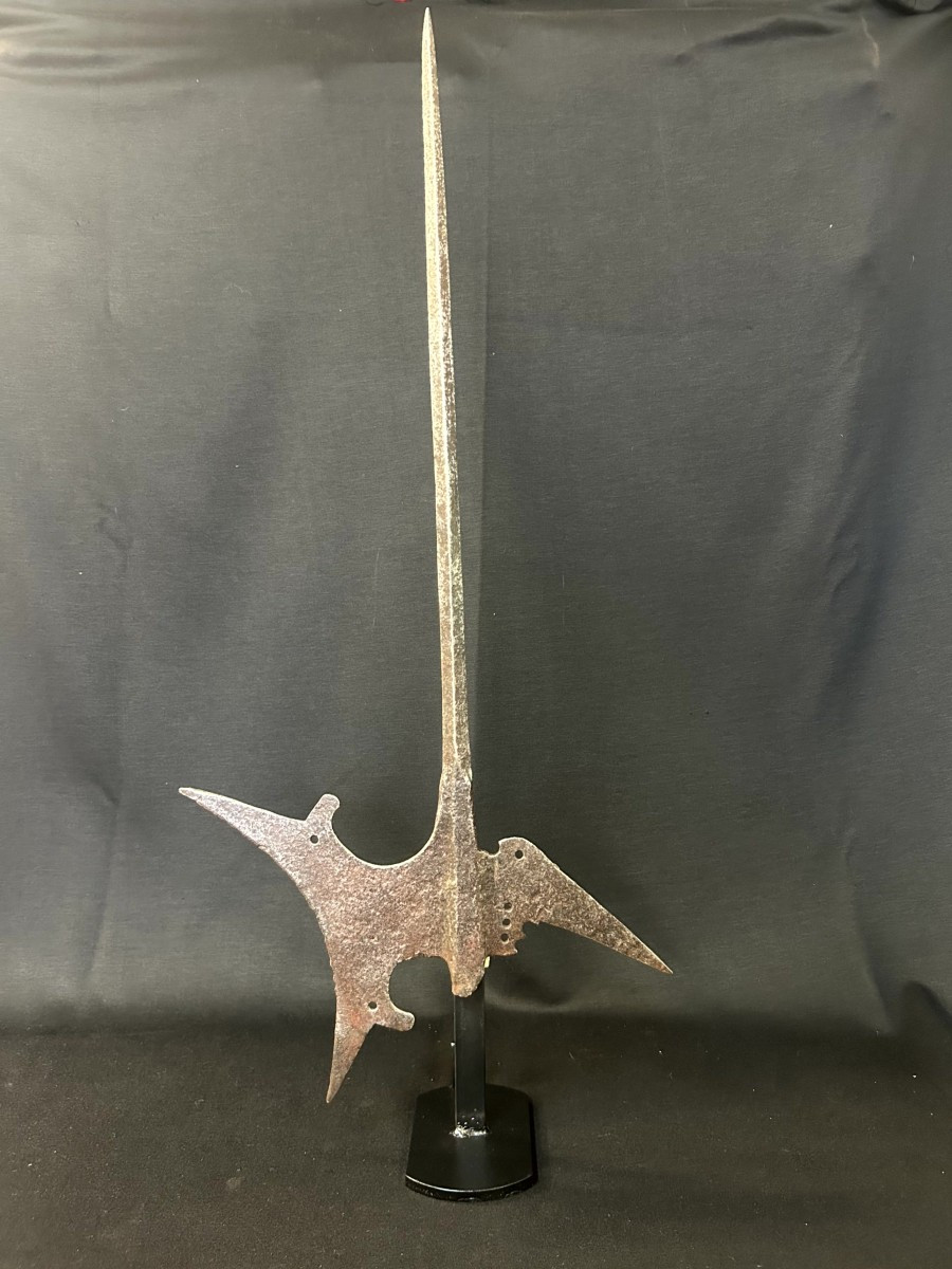 Alabarda in ferro forgiato