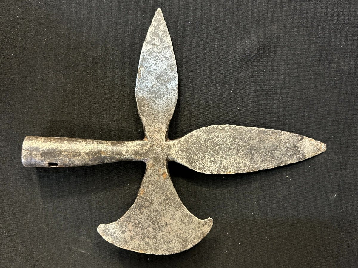 Alabarda in ferro forgiato-photo-1