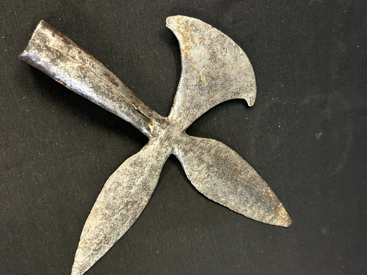 Alabarda in ferro forgiato-photo-2