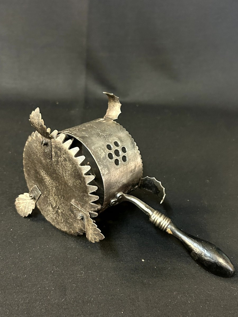 Scaldino brucia profumi in ferro forgiato-photo-2