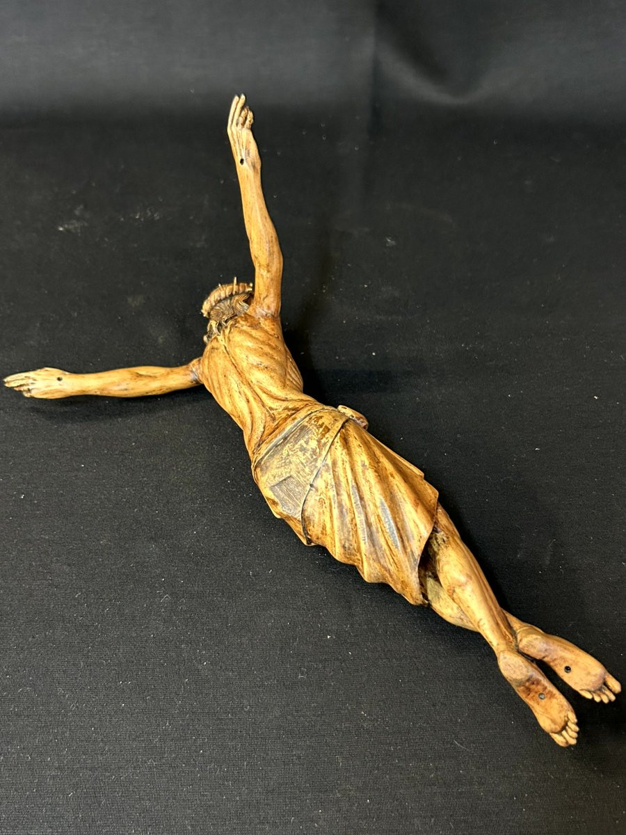 Scultura lignea  rappresentante Cristo-photo-6