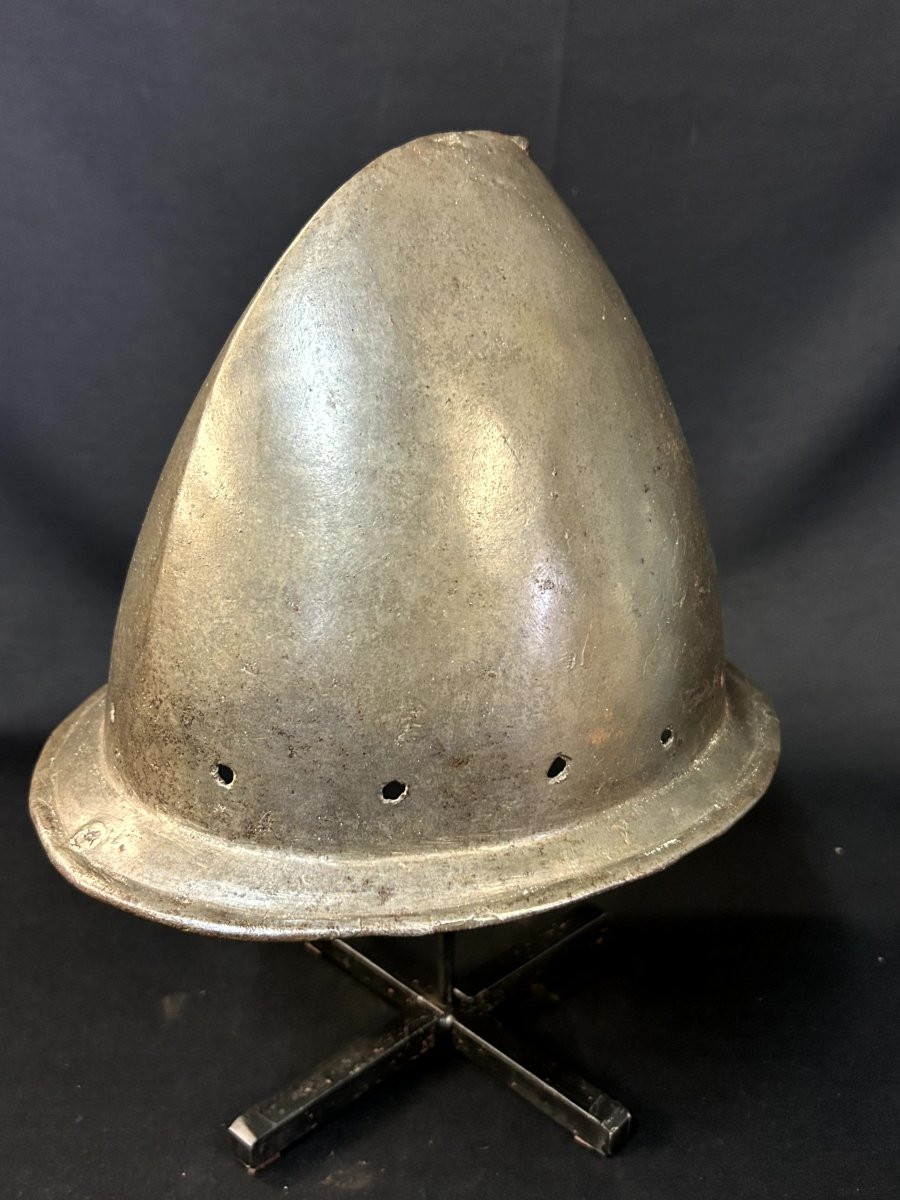 Elmo  in ferro forgiato-photo-3