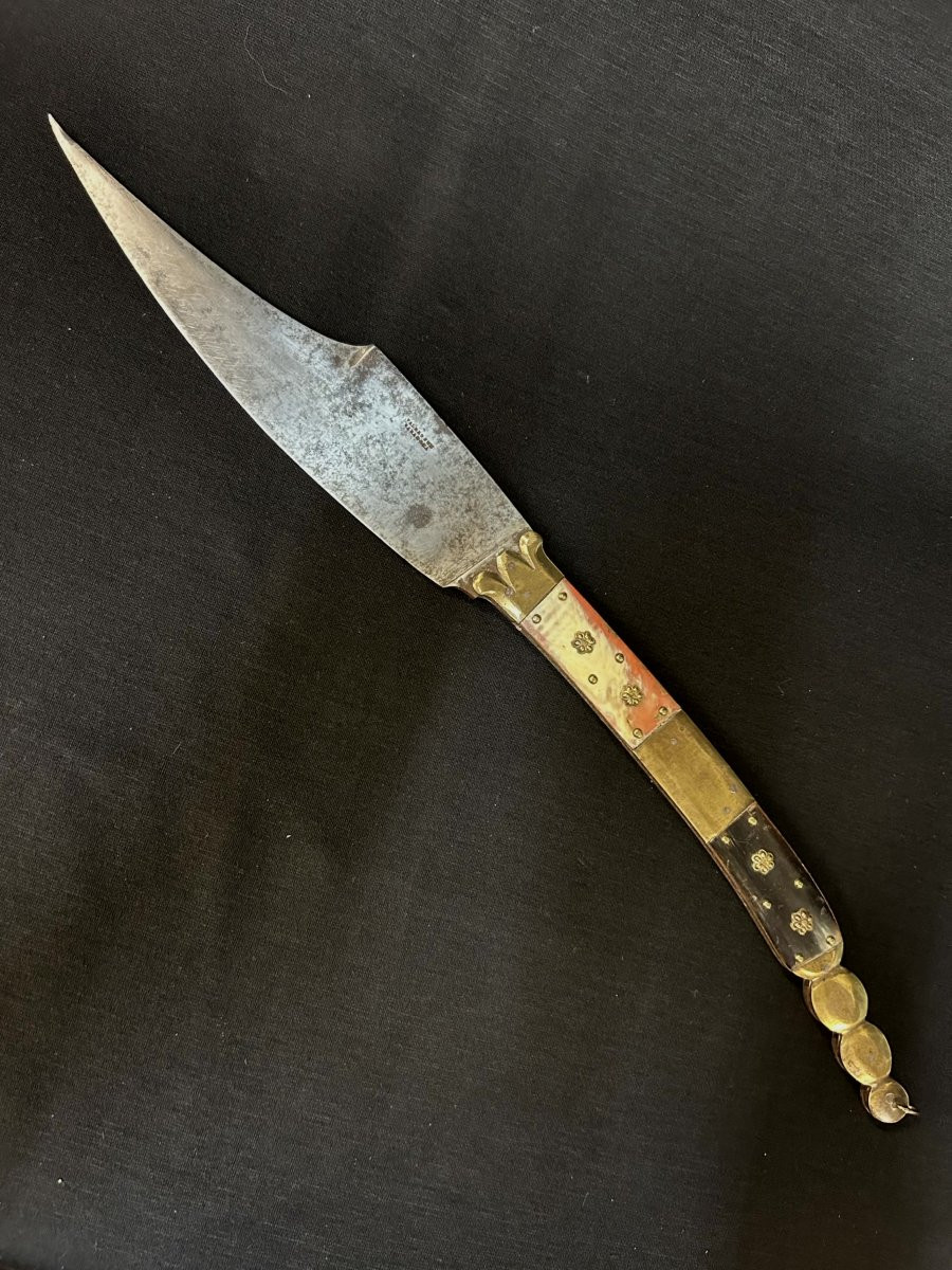 coltello in ferro forgiato-photo-2