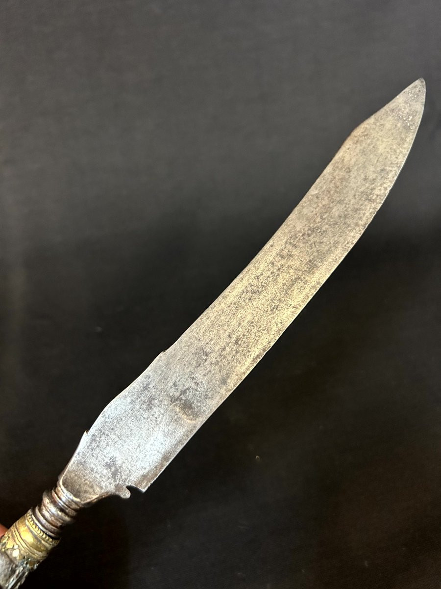Coltello da caccia in ferro forgiato-photo-3