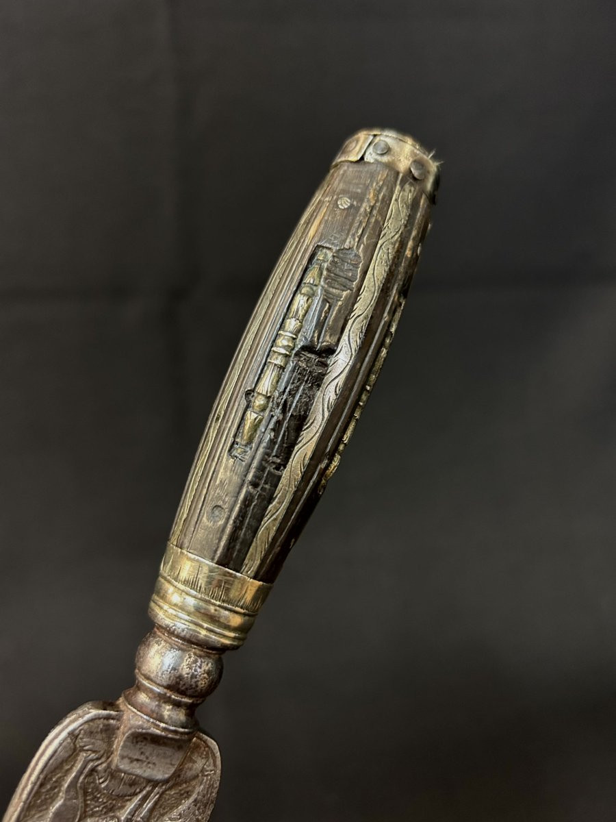 Coltello da nobiluomo in ferro forgiato-photo-1