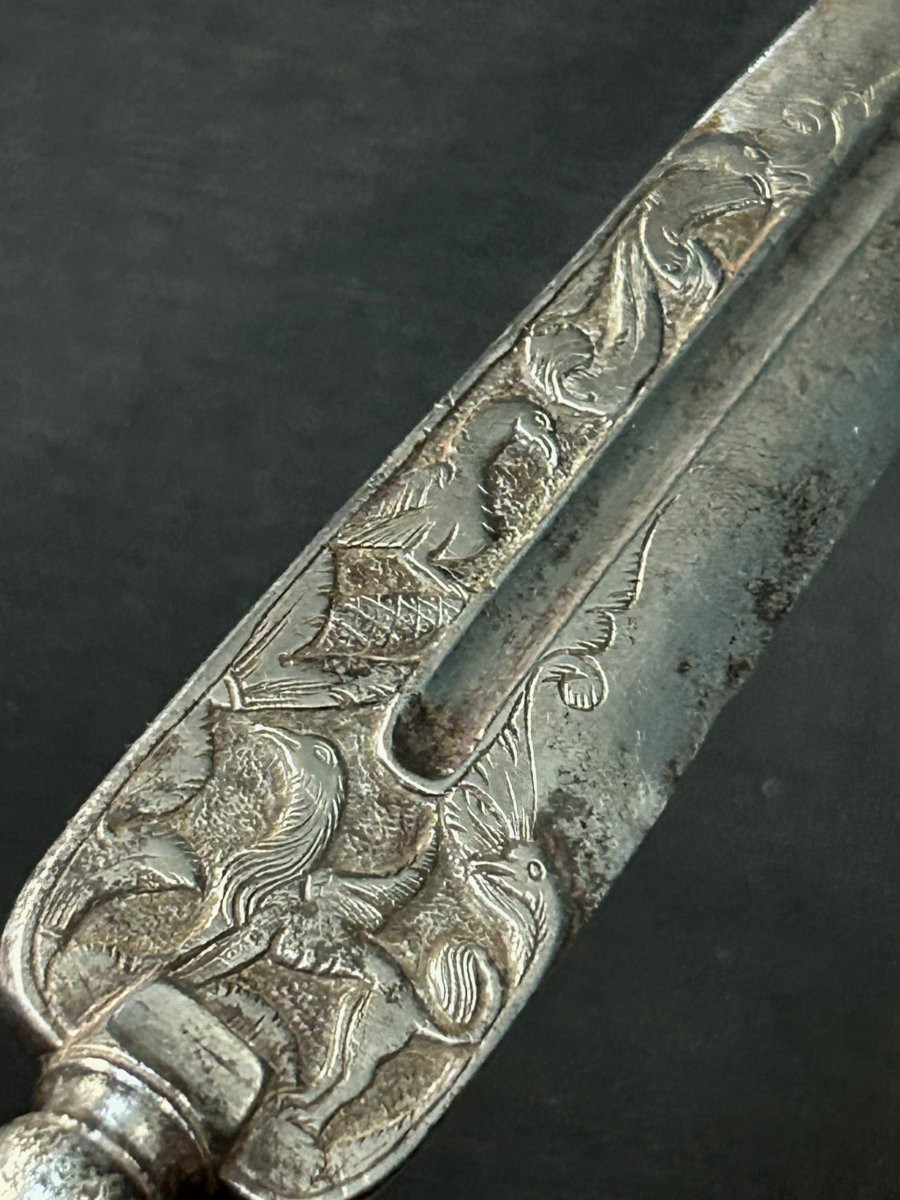Coltello da nobiluomo in ferro forgiato-photo-5