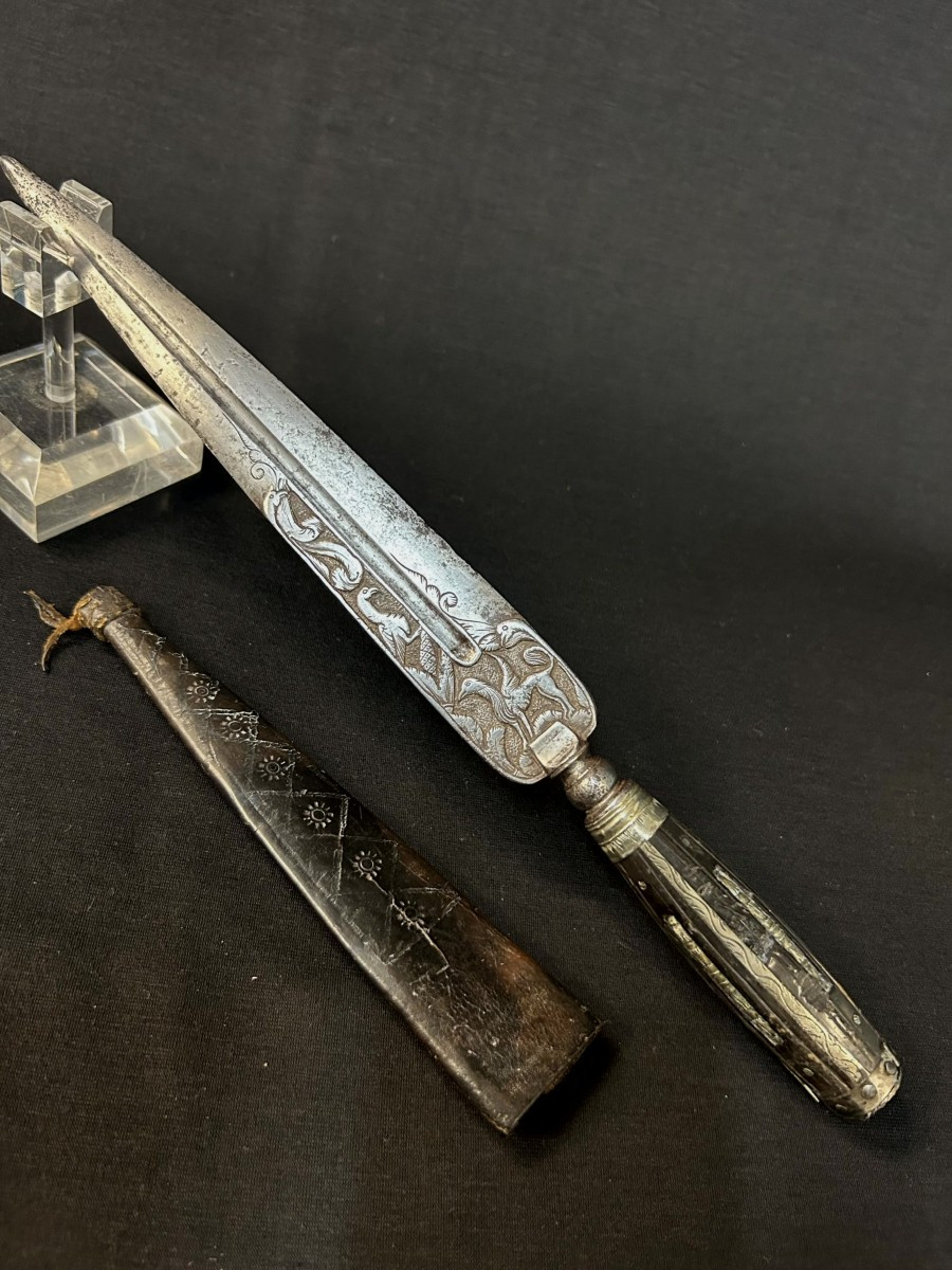 Coltello da nobiluomo in ferro forgiato