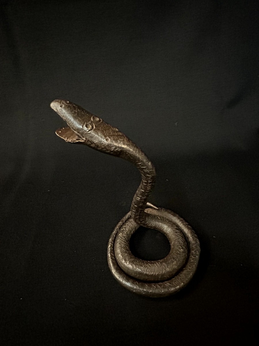 Serpente in ferro forgiato