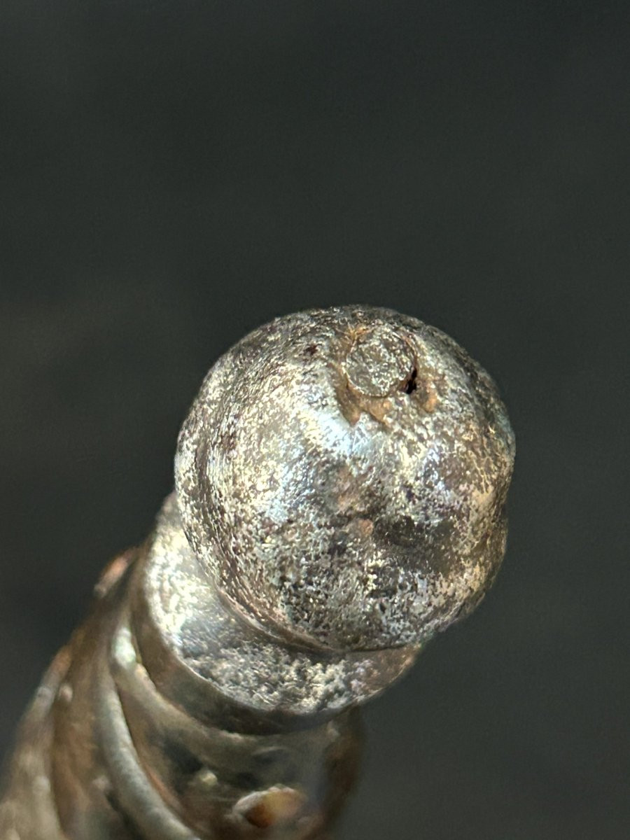 Stiletto, pugnale da bombardiere in ferro forgiato-photo-4