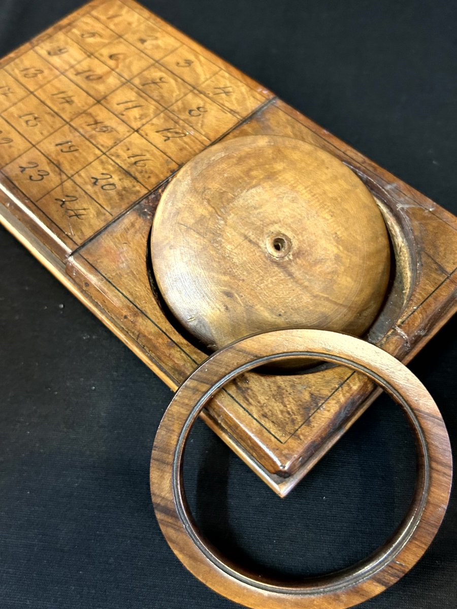 Gioco portatile (roulette) in legno-photo-3