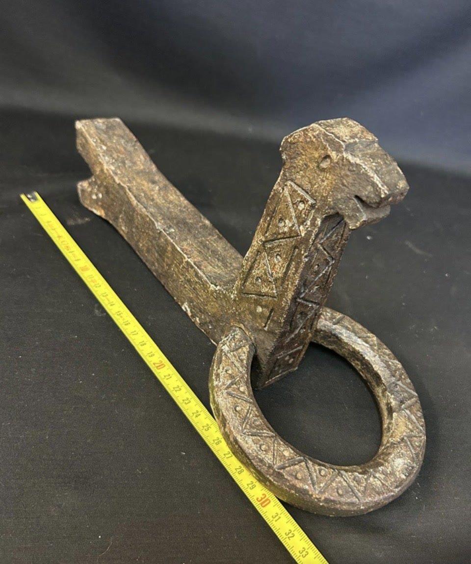 Coppia di anelli in ferro forgiato-photo-7