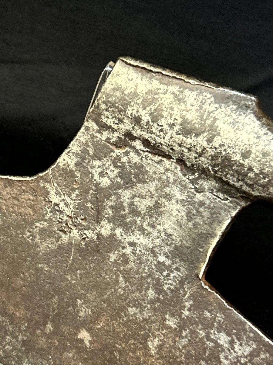 Ascia da guerra in ferro forgiato-photo-2