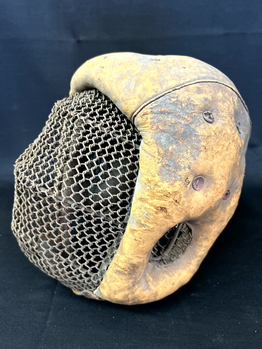 Maschera da scherma in ferro forgiato-photo-3