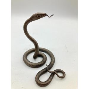 Serpente in ferro forgiato