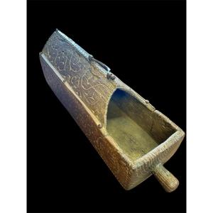 Recipiente per granaglie in legno