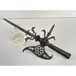 Alabarda in ferro forgiato