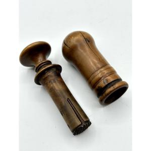 Trincia tabacco in legno di bosso