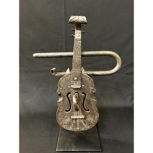 Lucchetto in ferro forgiato