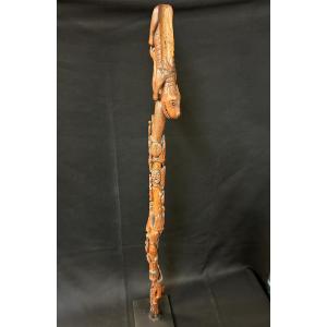 Bastone in legno di bosso 