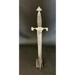 Pugnale in ferro forgiato mano sinistra