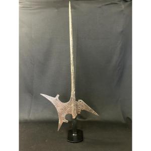 Alabarda in ferro forgiato