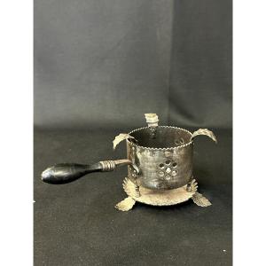 Scaldino brucia profumi in ferro forgiato