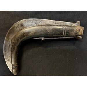 Coltello roncola in ferro forgiato