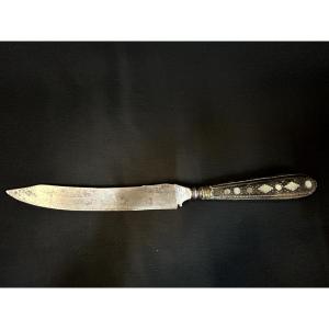Coltello da caccia in ferro forgiato