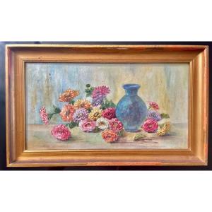 Flowers And Vase