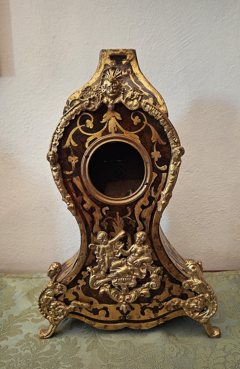 ANTICO PORTAOROLOGI BOULLE XVIII° SECOLO.-photo-4
