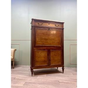 Mahogany Secretary Louis XVI XVIII Eme Century