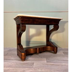 Mahogany Console From The Restoration Period Circa 1830 