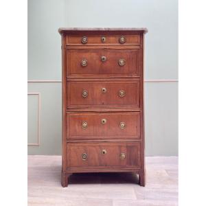 Mahogany Secretary Louis XVI XVIII Eme Century 