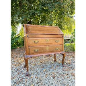 Chippendale Style Mahogany Sloping Desk, Secretary