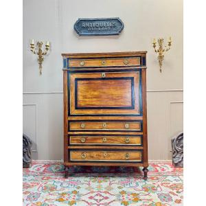 Louis XVI Mahogany Secretary, 18th Century